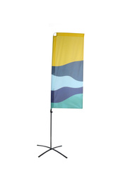 Beach Flag Budget Square Large Graphic