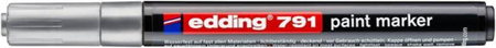 Marker olejowy e-791 EDDING, 1-2mm, srebrny