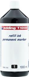 Tusz do uzupełniania markerów permanentnych e-t1000 EDDING, czarny