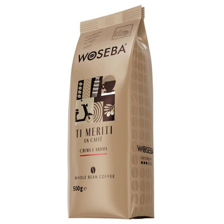 Kawa WOSEBA TI MERITI, CREMA E AROMA, ziarnista, 500g