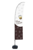 Beach Flag Budget Wind Complete Set Coffee To Go Spanish