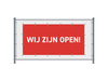 Fence Banner 300 x 140 cm Open Dutch Red