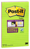 Karteczki samoprzylepne POST-IT® Super Sticky XXXL w linię (5845- SS), 127x203mm, 2x45 kart., paleta marrakesz