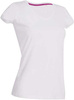 T-SHIRT DAMSKI V-NECK