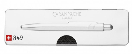 Długopis CARAN D'ACHE 849 Pop Line Metal-X, M, w pudełku, czarny