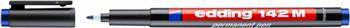 Foliopis e-142 M EDDING, 1mm, niebieski