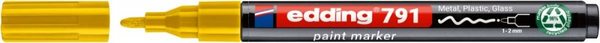 Marker olejowy e-791 EDDING, PCR, żółty