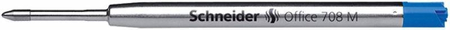 Wkład Office 708 M do długopisu SCHNEIDER, format G2, niebieski