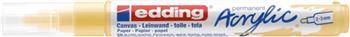 Marker akrylowy e-5100 EDDING, 2-3 mm, matowy żółty pastel