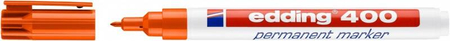 Marker permanentny e-400 EDDING, 1mm, pomarańczowy