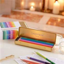 Ołówki Maxi Graphite CARAN D'ACHE, Colour Treasure, 5 szt.