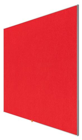 Tablica filcowa NOBO, 90x51cm, panoramiczna 40", czerwona