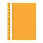 Skoroszyt OFFICE PRODUCTS, PP, A4, miękki, 100/170mikr., wpinany, pomarańczowy