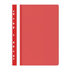 Skoroszyt OFFICE PRODUCTS, PP, A4, miękki, 100/170mikr., wpinany, czerwony