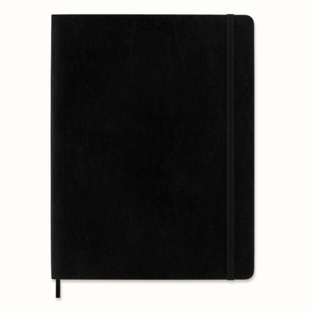 Notes MOLESKINE PROFESSIONAL XL (19x25 cm), miękka oprawa, 192 strony, czarny