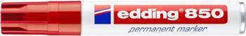 Marker permanentny e-850 EDDING, 5-15 mm, czerwony