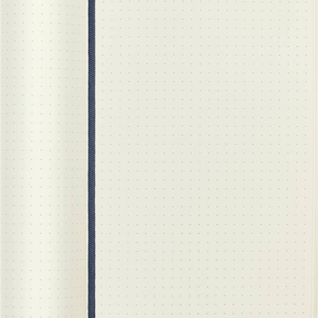Notes MOLESKINE L (13x21cm) w kropki, miękka oprawa, sapphire blue, 192 strony, niebieski