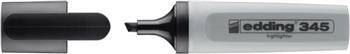 Zakreślacz e-345 EDDING, 2-5mm, szary