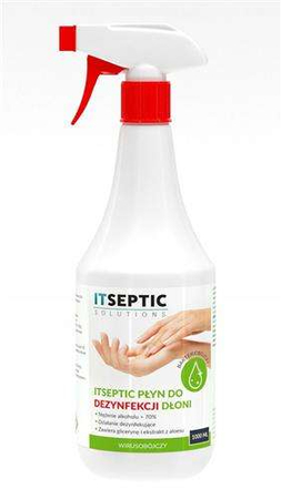 Płyn do dezynfekcji dłoni ITSEPTIC, 1000ml
