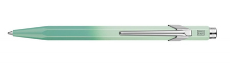 Zestaw długopis 849 i ołówek 844 CARAN D'ACHE Misty Forest, w etui, zielony