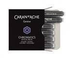 Naboje CARAN D'ACHE Chromatics Idyllic Blue, 6szt., niebieskie