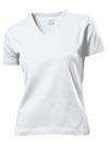 T-SHIRT V-NECK DAMSKI