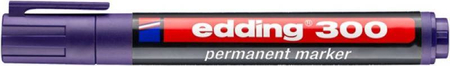 Marker permanentny e-300 EDDING, 1,5-3mm, fioletowy