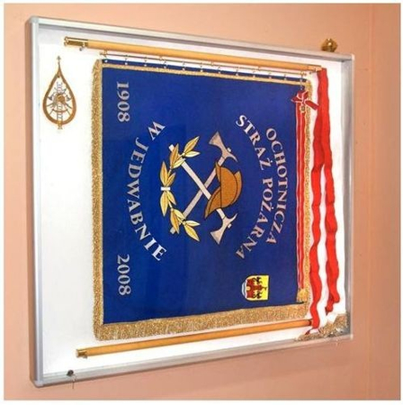 Gablota na sztandar GSZ gł. 10cm