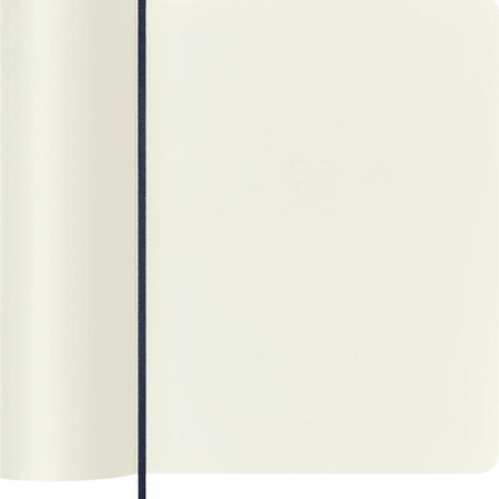 Notes MOLESKINE XL (19x25cm) gładki, miękka oprawa, sapphire blue, 192 strony, niebieski