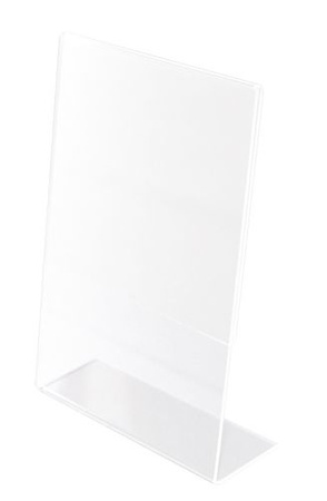 Podstawka z plexi Q-CONNECT, 150x210mm, transparentna