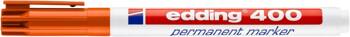 Marker permanentny e-400 EDDING, 1mm, pomarańczowy