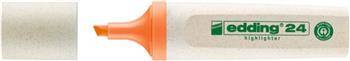Zakreślacz e-24 EDDING ecoline, 2-5mm, pomarańczowy