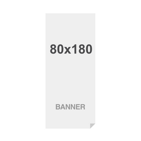 Standard Multi Layer Material Banner With Holes 220g/m2 Matt Finish 80 x 180 cm