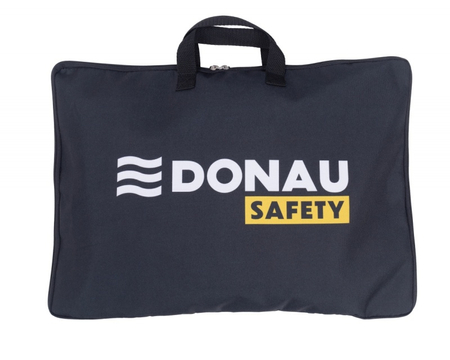 Prezenter sprzedaży DONAU SAFETY, z wyposażeniem, czarny