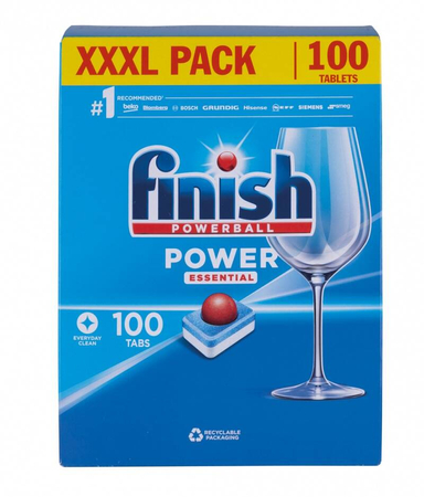 Tabletki do zmywarki FINISH Power Essential, 100szt., fresh