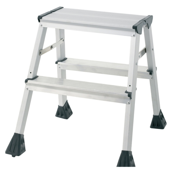 Aluminiowa drabinka Q-CONNECT, 2-stopniowa