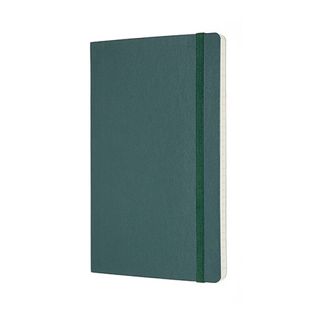 Notes MOLESKINE Professional L (13x21 cm), miękka oprawa, forest green, 192 stron, zielony