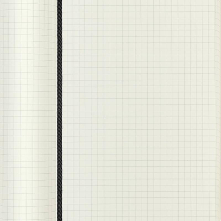 Notes MOLESKINE Classic L (13x21cm) w kratkę, miękka oprawa, 192 strony, czarny