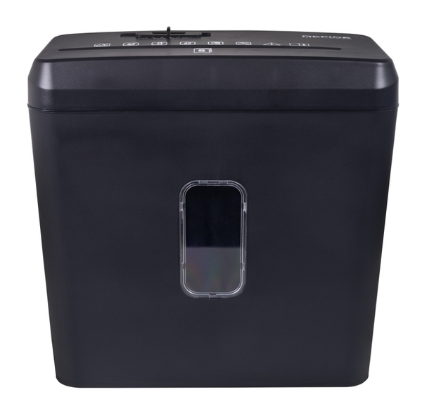 Niszczarka OFFICE PRODUCTS, ścinki, do 5 kartek A4, kosz 8l, czarna