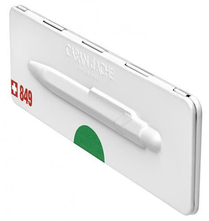 Długopis CARAN D'ACHE 849 Pop Line Metal-X, M, w pudełku, zielony