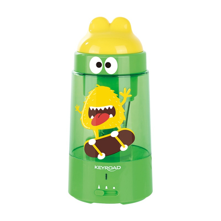 Temperówka elektryczna KEYROAD, USB, pojedyncza, zielona