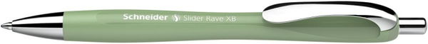 Długopis automatyczny SCHNEIDER Slider Rave, XB, 1szt., zielony