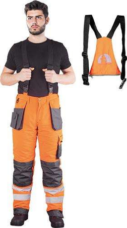 SPODNIE OCHRONNE OGRODNICZKI OCIEPLANE