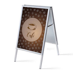 A-board A1 Complete Set Coffee French