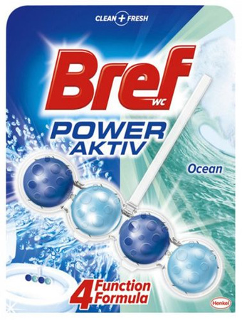 Kulki toaletowe BREF Power Aktiv Ocean, 50g