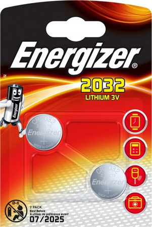 Bateria specjalistyczna ENERGIZER Ultimate Lithium Coins, CR2032, 3V, 2szt.