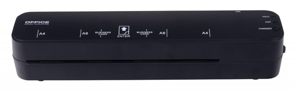 Laminator OFFICE PRODUCTS 400, A4, prędk. laminacji: 20cm/min., czarny