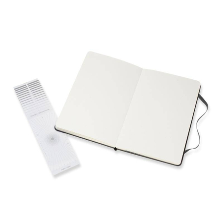 Notes Art Watercolour MOLESKINE L (13x21cm), 72 strony, czarny