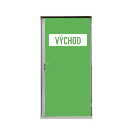 Door Wrap 80 cm Exit Green Czech