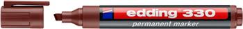 Marker permanentny e-330 EDDING, 1-5mm, brązowy